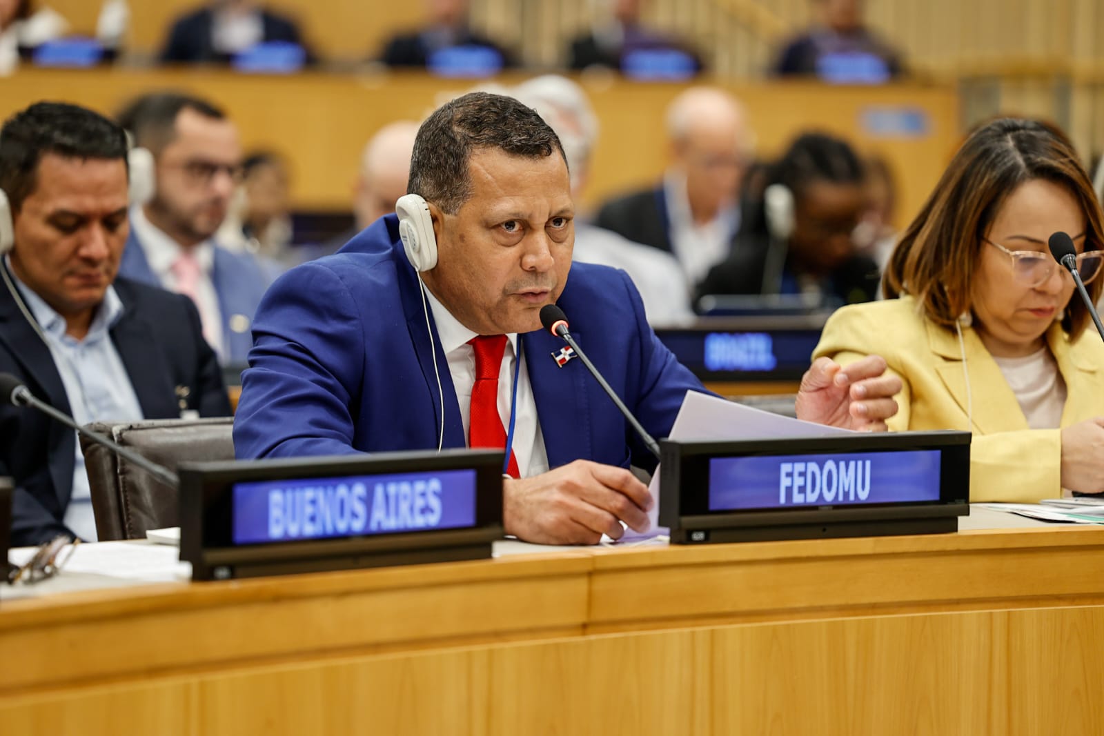 Presidente Fedomu destaca en Foro de la ONU importancia de los ODS